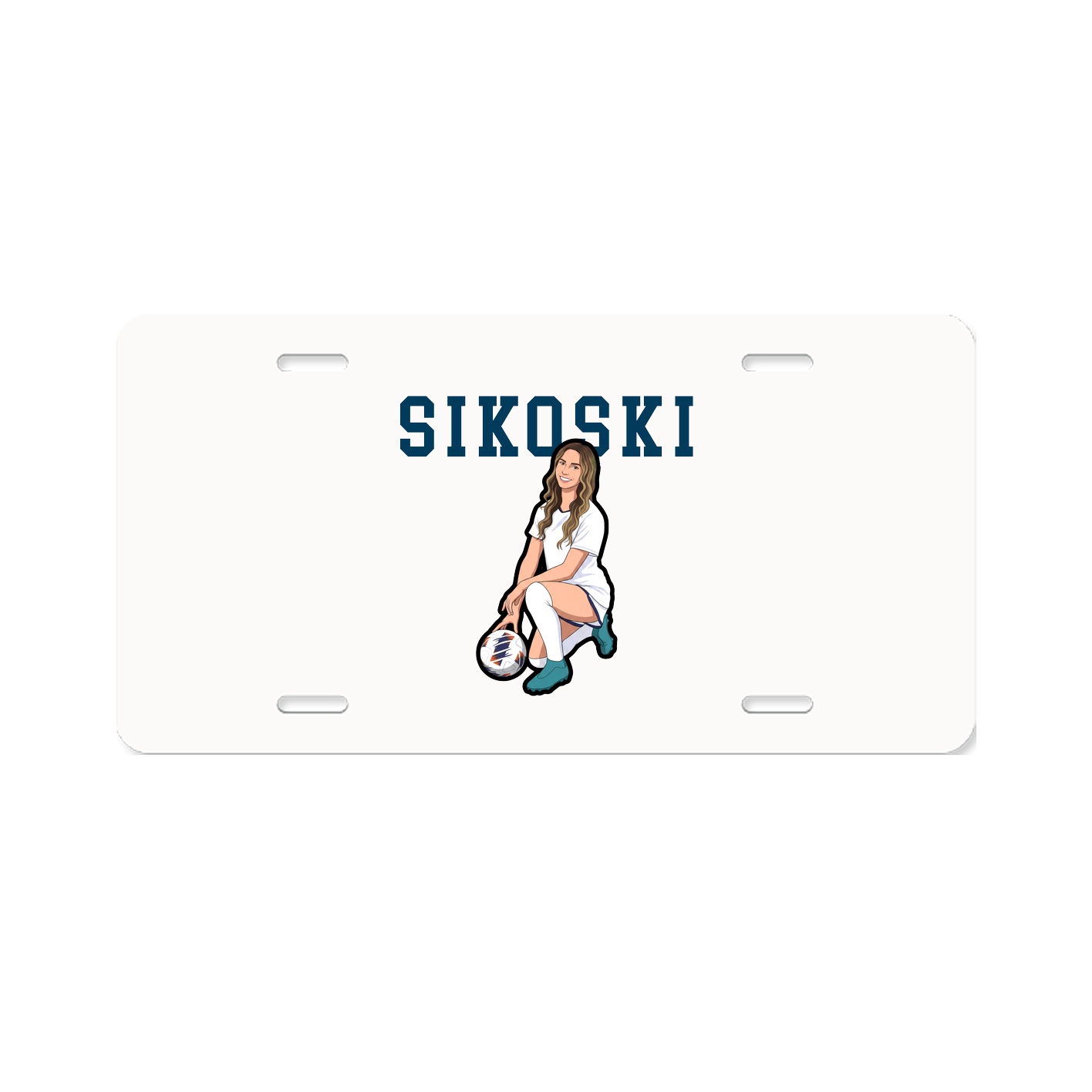 License Plate — Shirsey in Classic