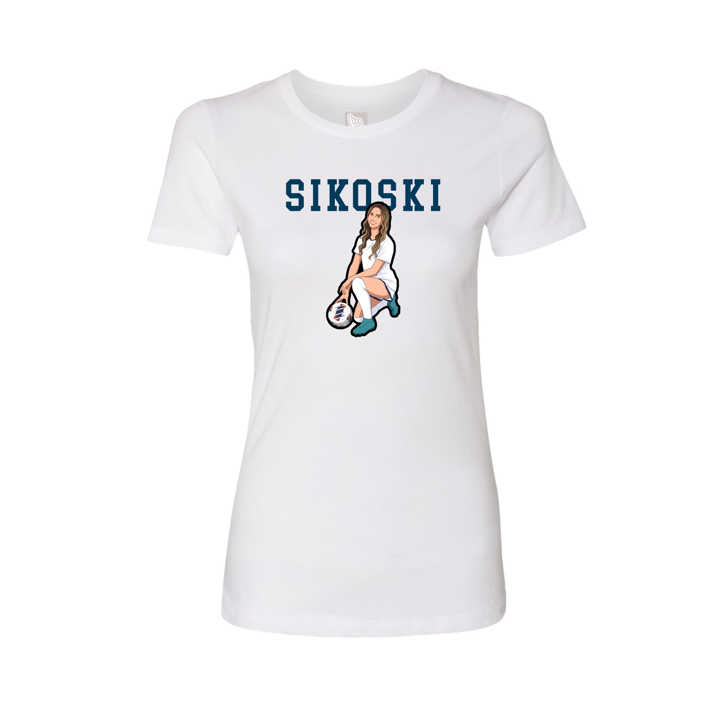 Fitted Women's Tee — Shirsey in White