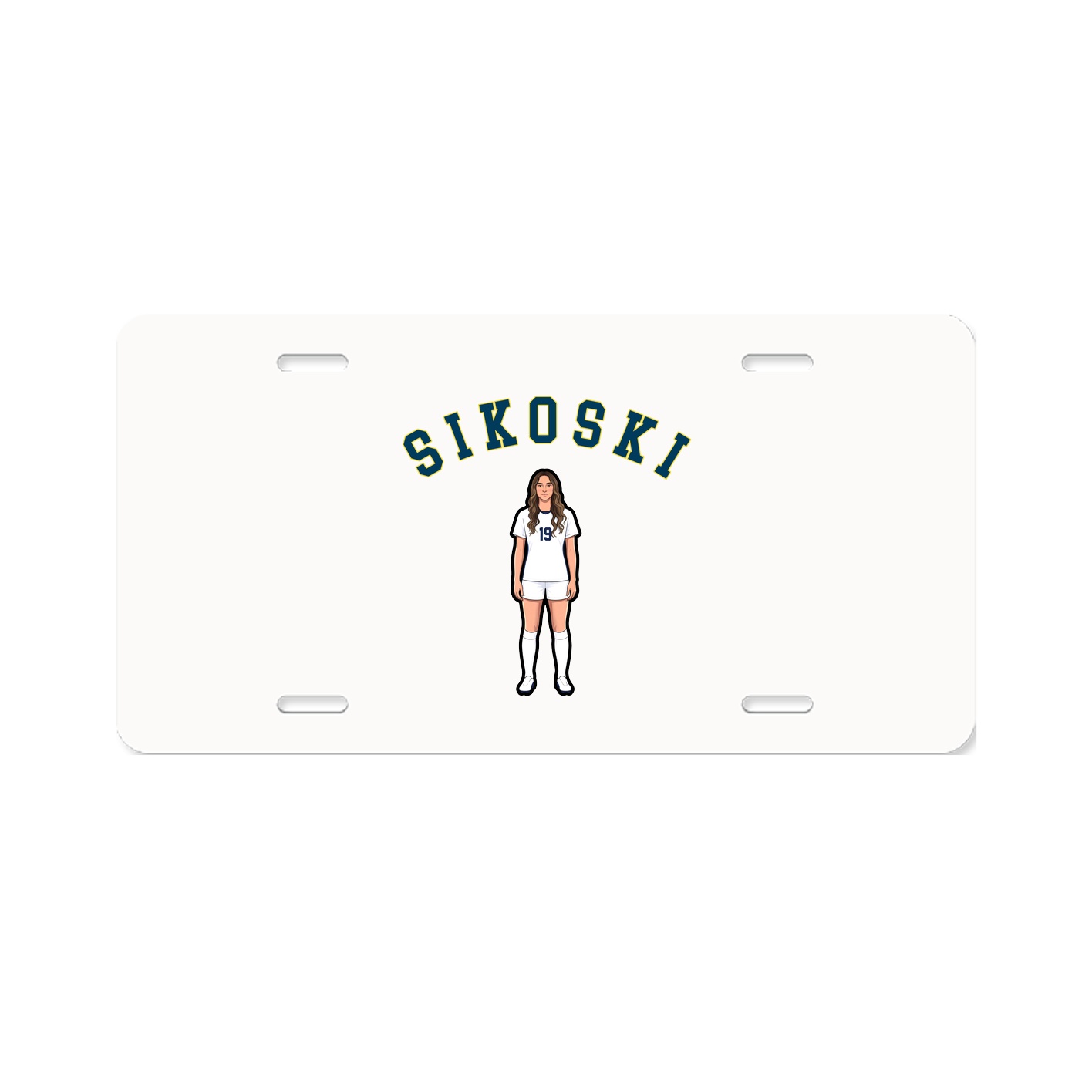 License Plate — Shirsey Arch in Classic
