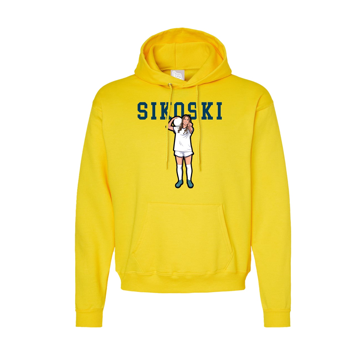 Hoodie — Shirsey in Yellow