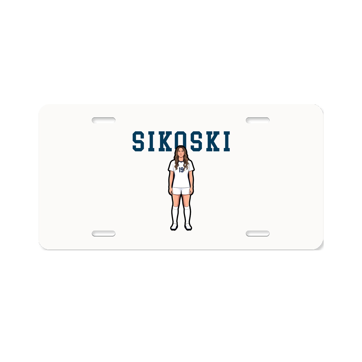 License Plate — Shirsey in Classic