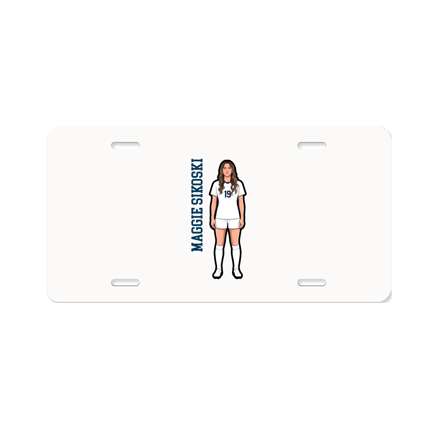 Aluminum License Plate