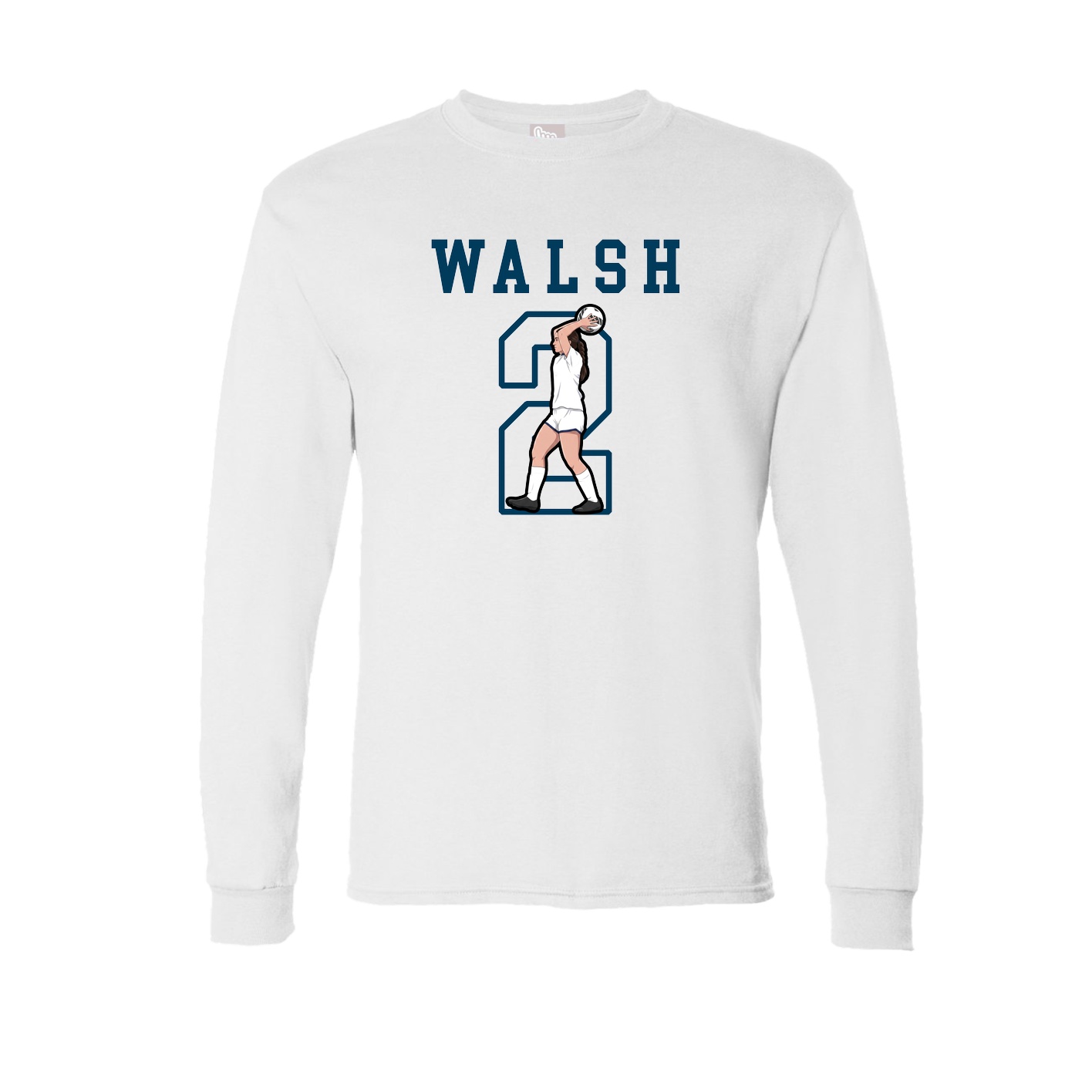 Long Sleeve Tee — Shirsey in White