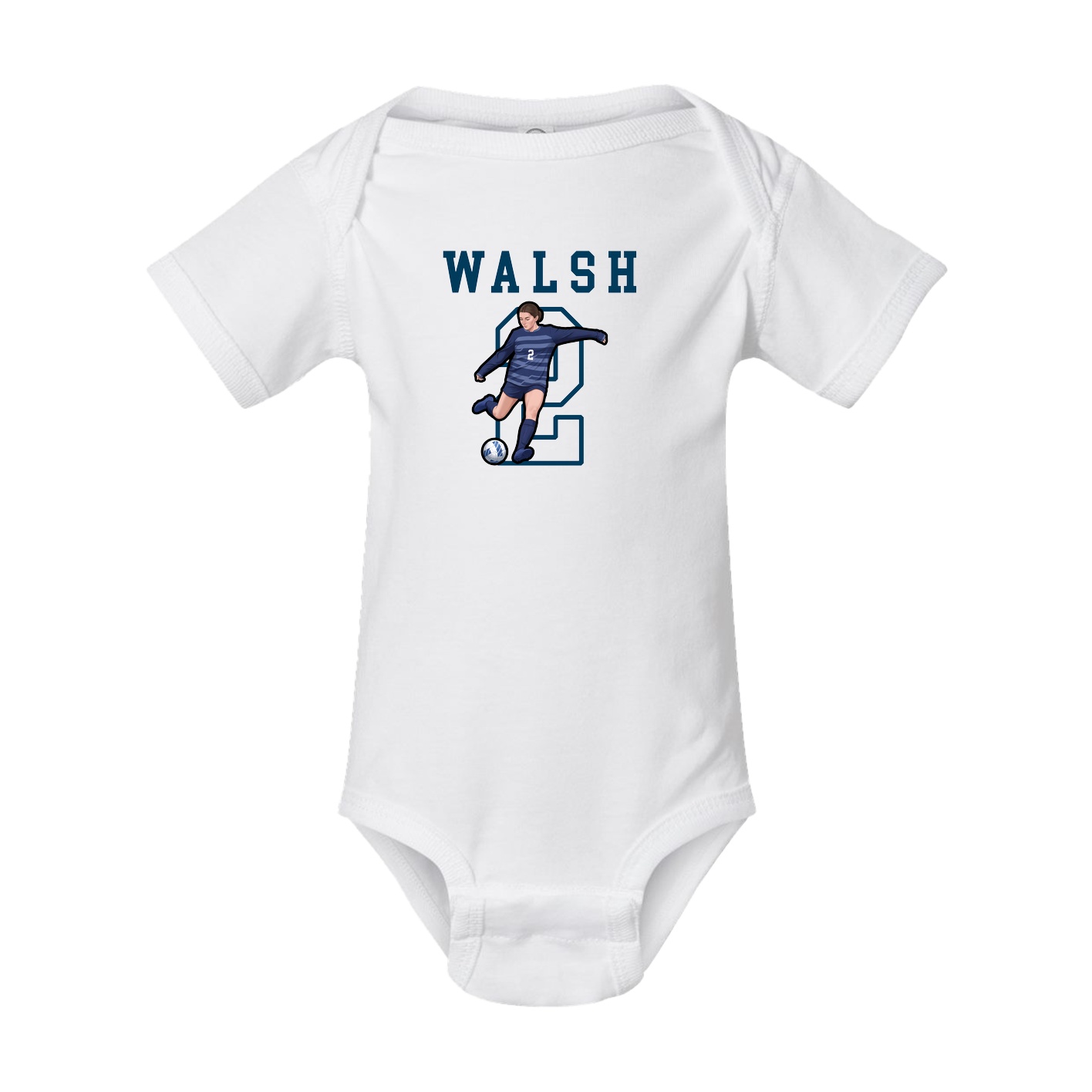 Baby Onesie — Shirsey in White