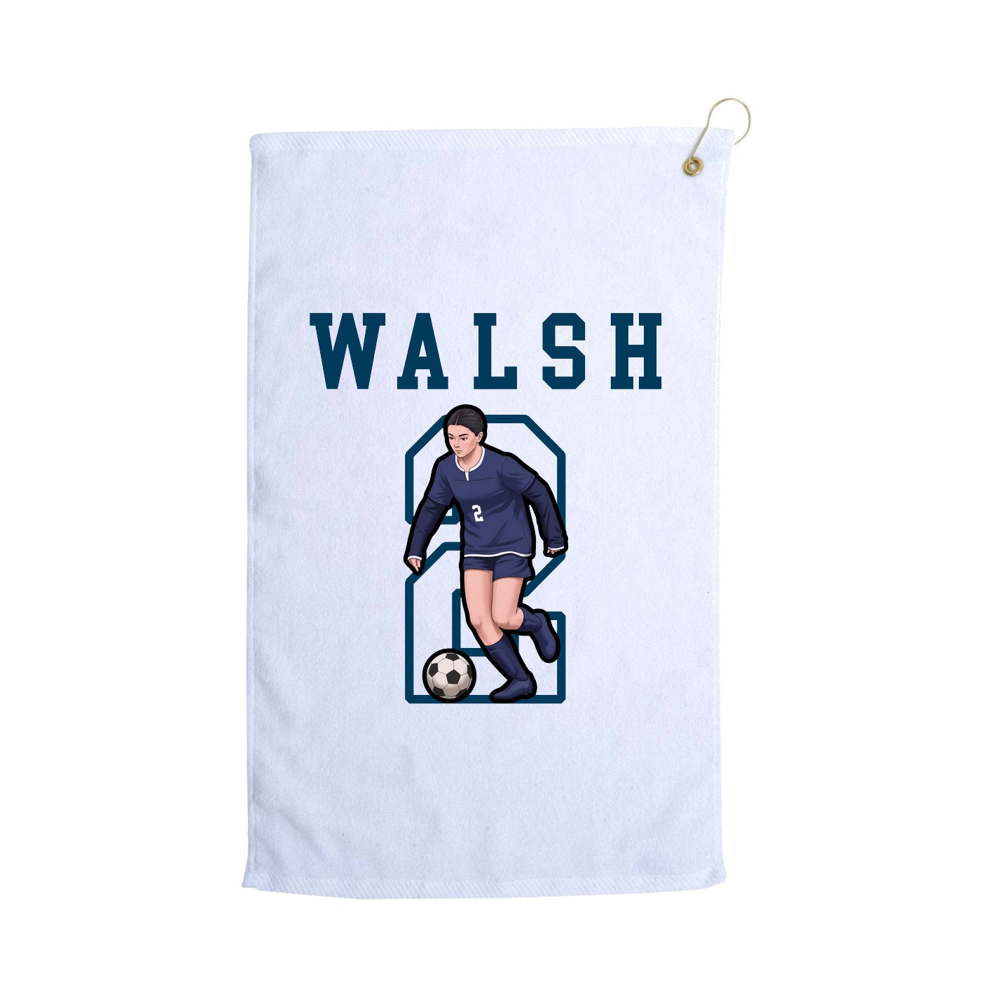 Golf Towel — Shirsey in White