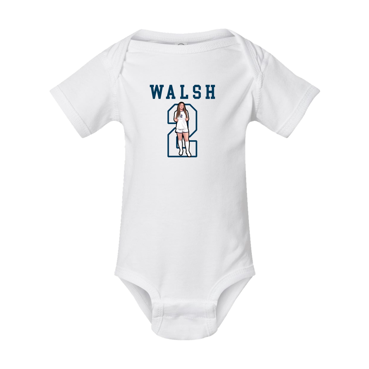 Baby Onesie — Shirsey in White