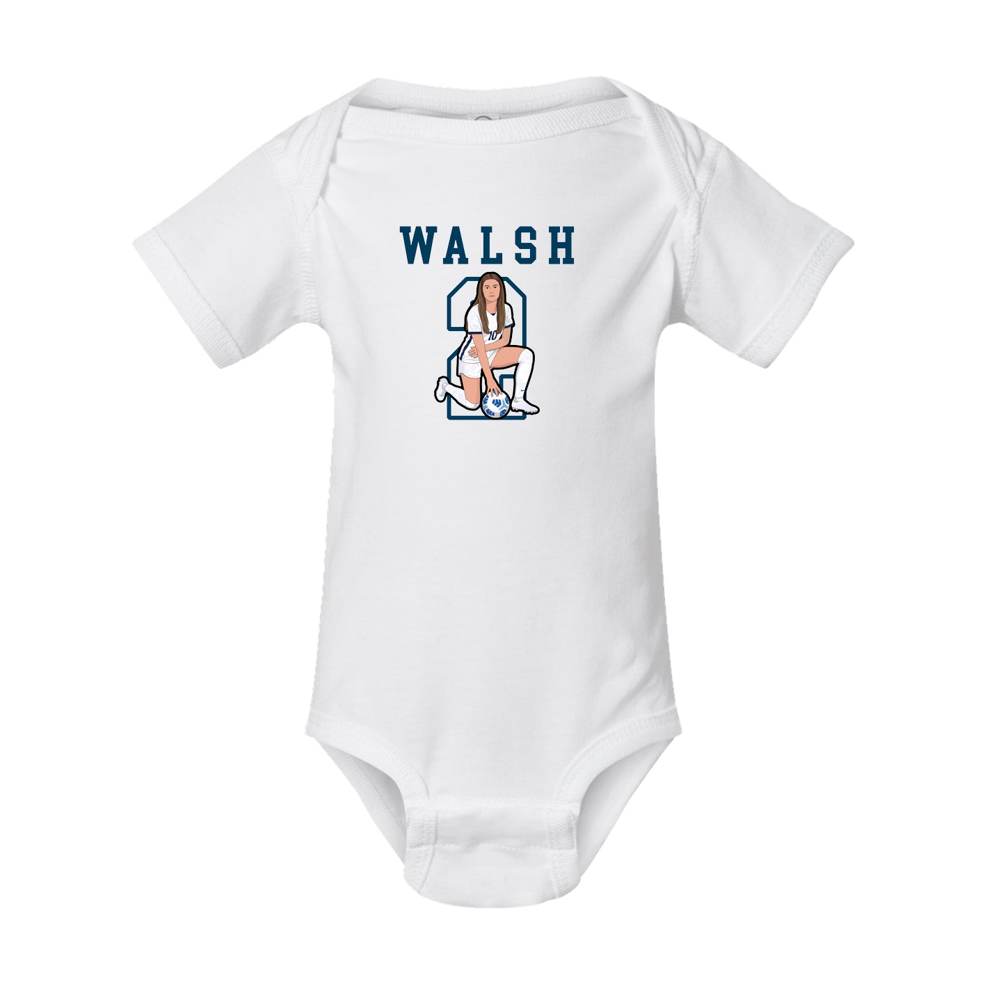 Baby Onesie — Shirsey in White