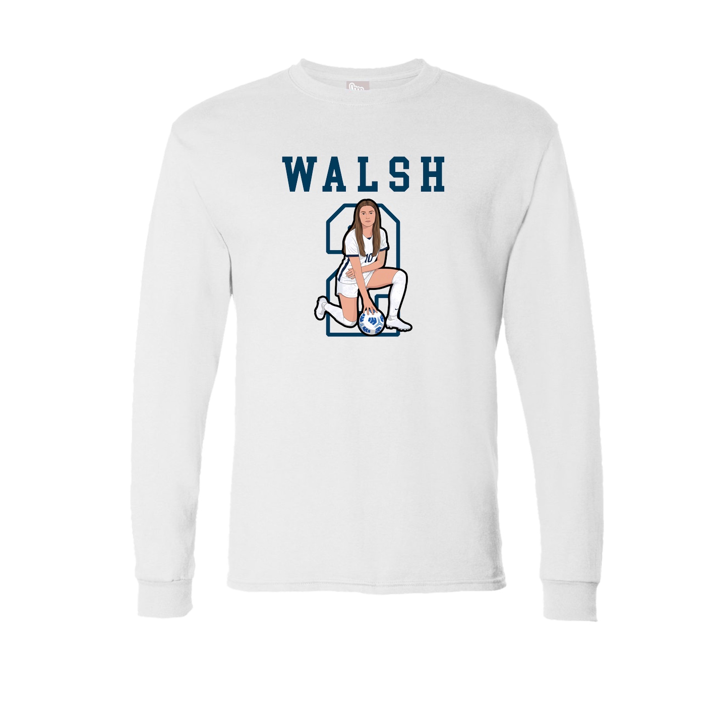 Long Sleeve Tee — Shirsey in White