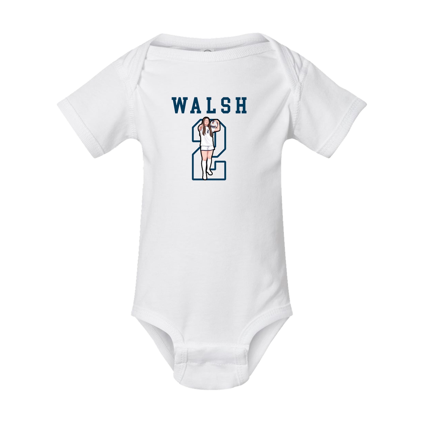 Baby Onesie — Shirsey in White