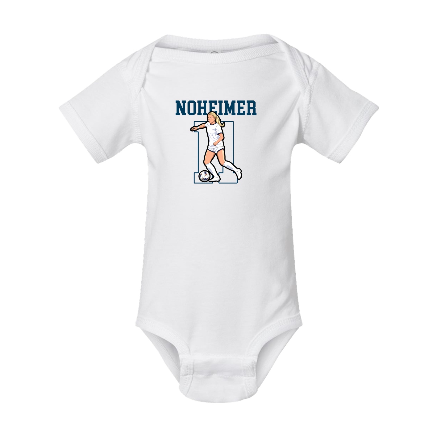 Baby Onesie — Shirsey in White