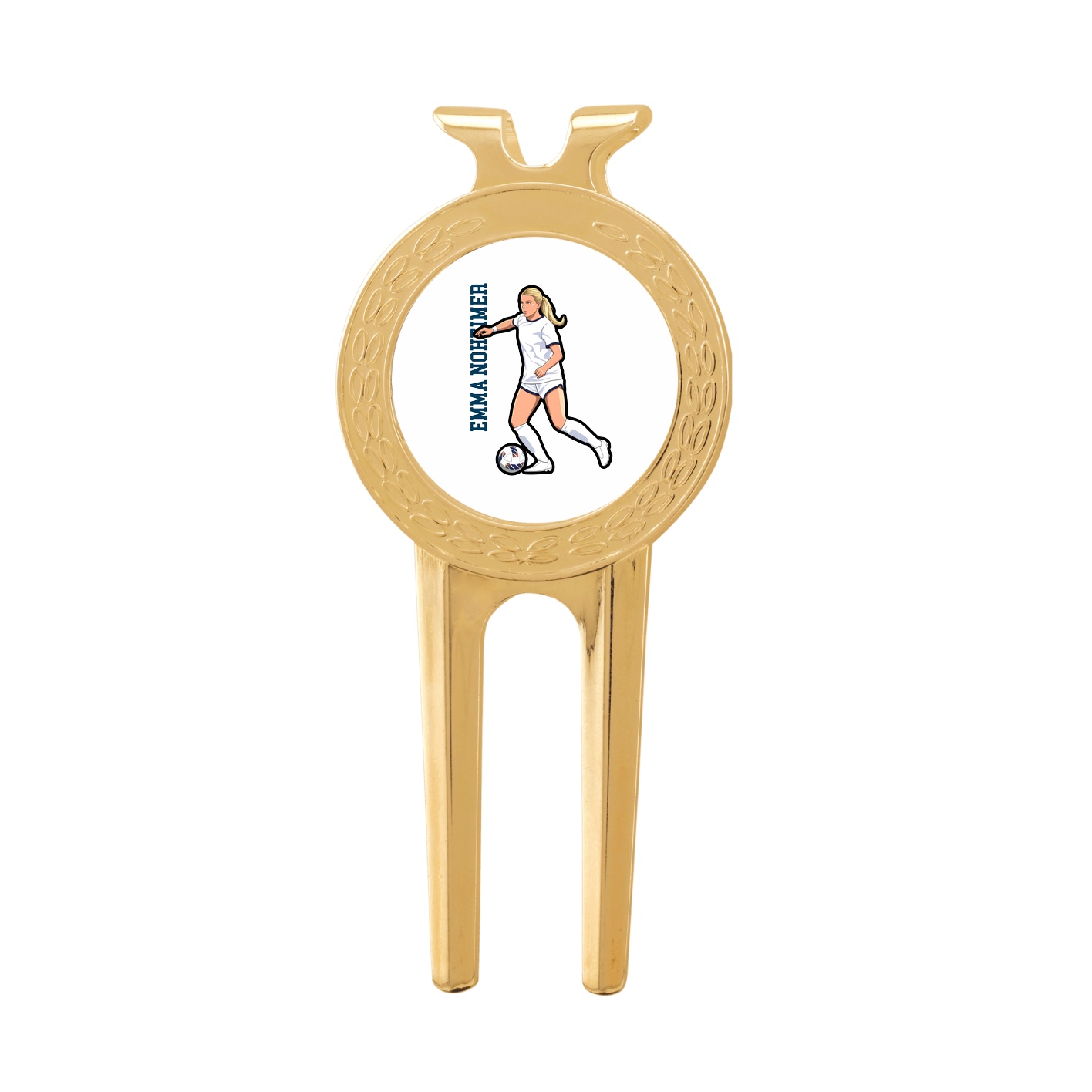 Divot Tool with Ball Marker — Name Vertical in Classic