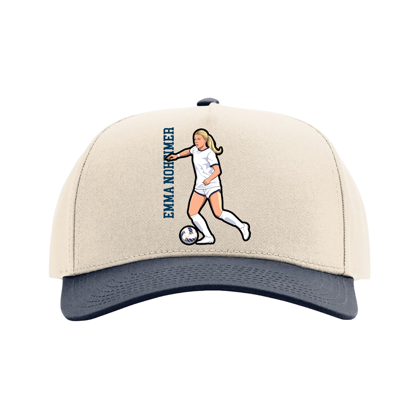 Full Fabric Five-Panel Champ Cap