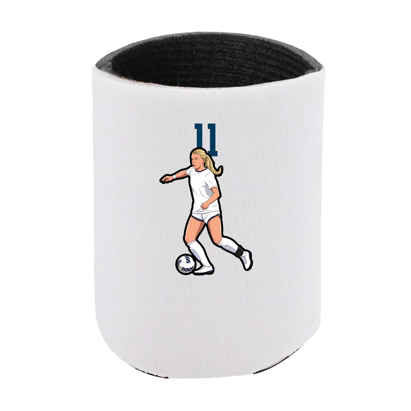 Can Holder — Number Top in White