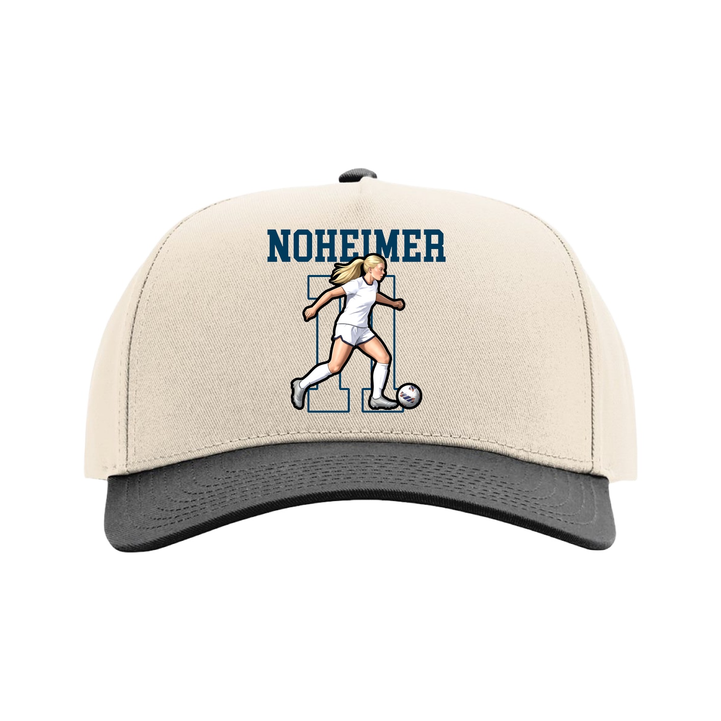 Full Fabric Five-Panel Champ Cap
