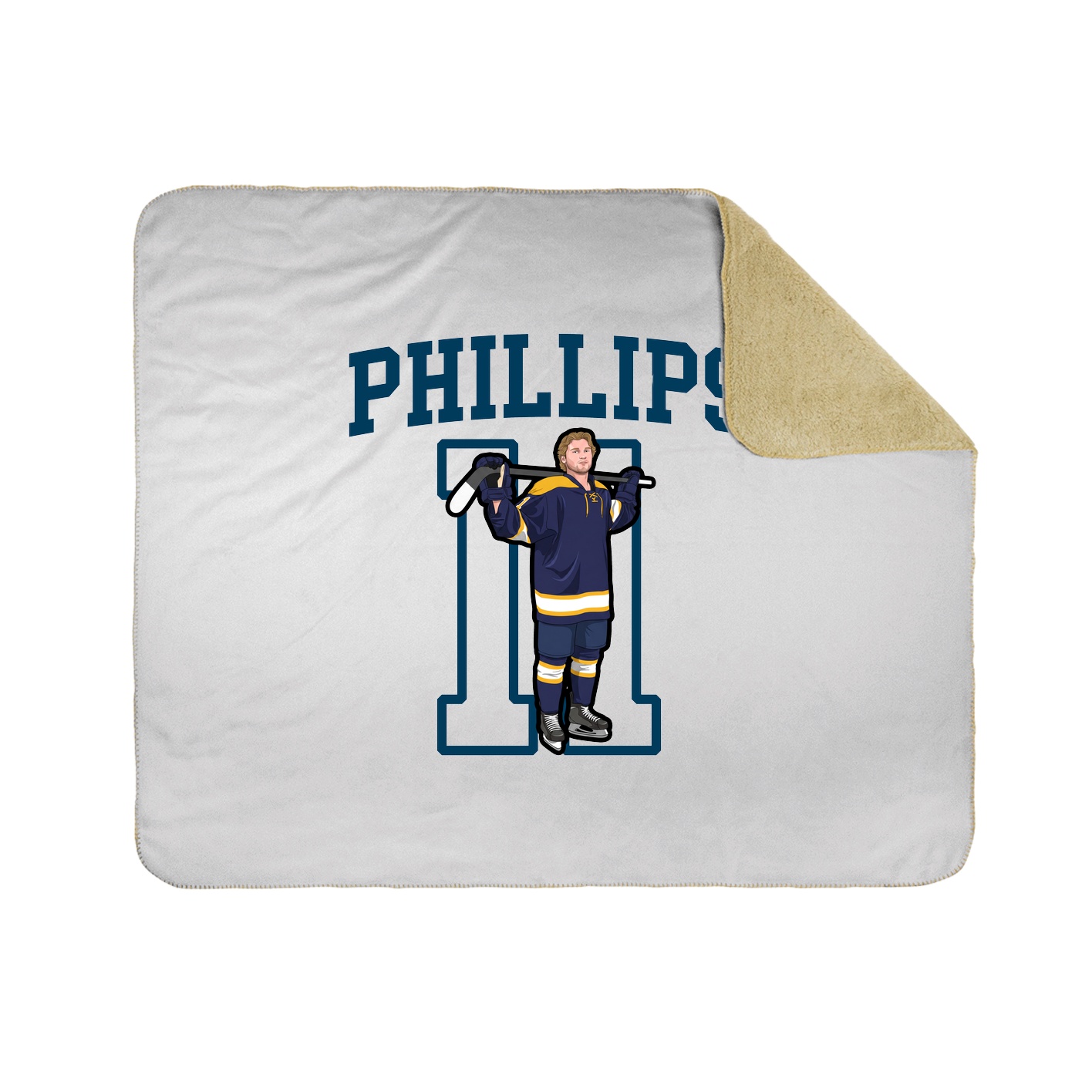50x60 Sherpa Lined Throw Blanket