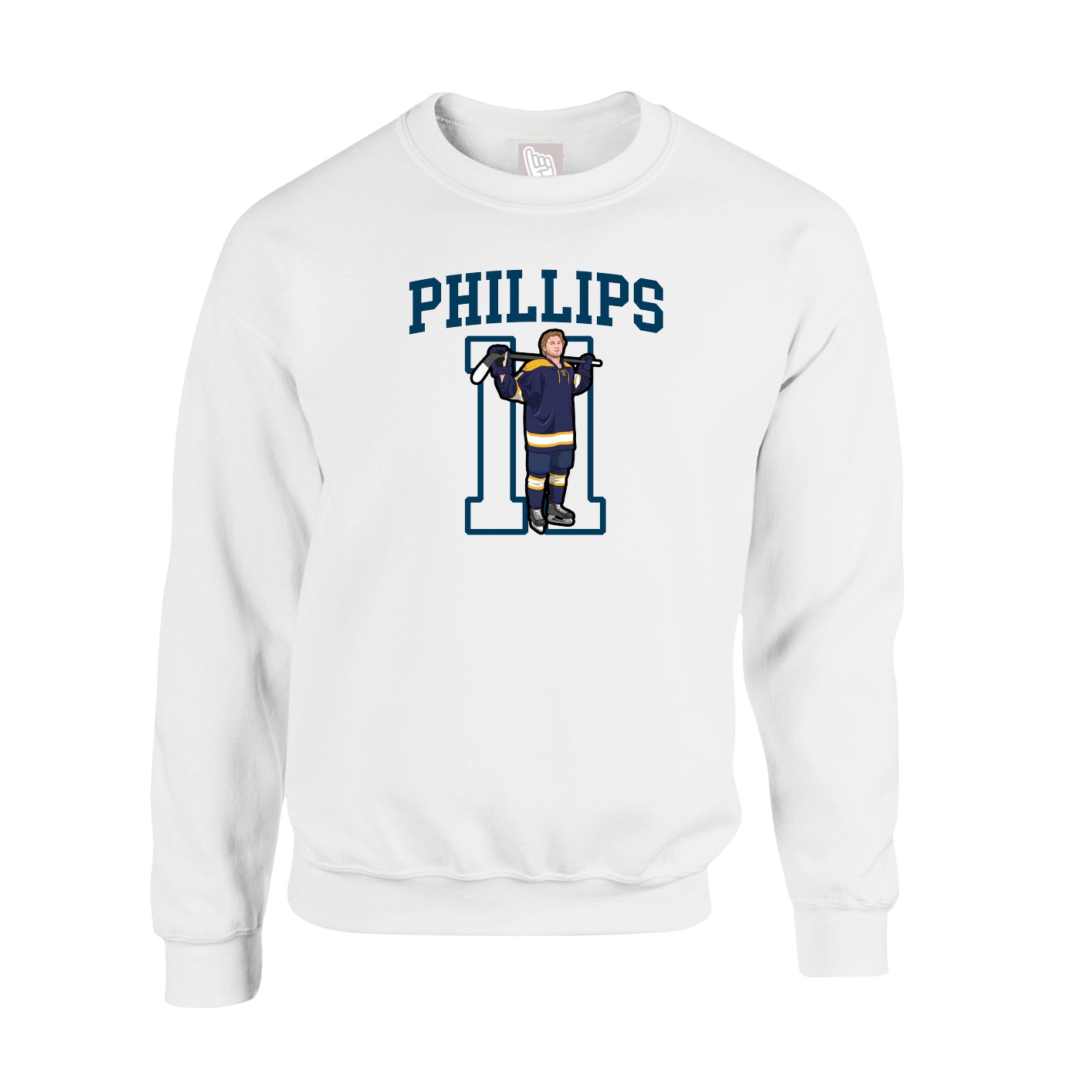 Fleece Crew — Shirsey in White
