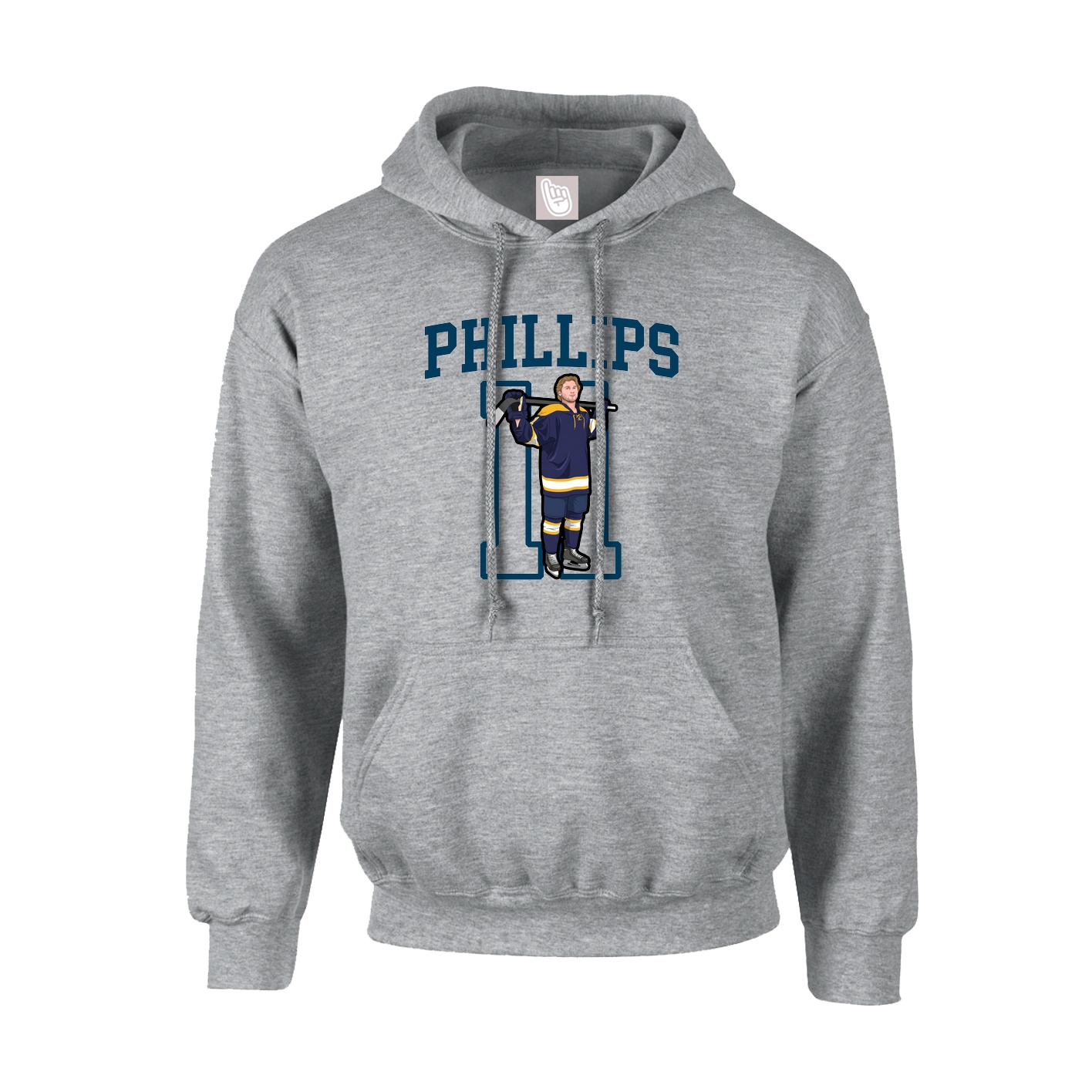 Youth Hoodie — Shirsey in Grey