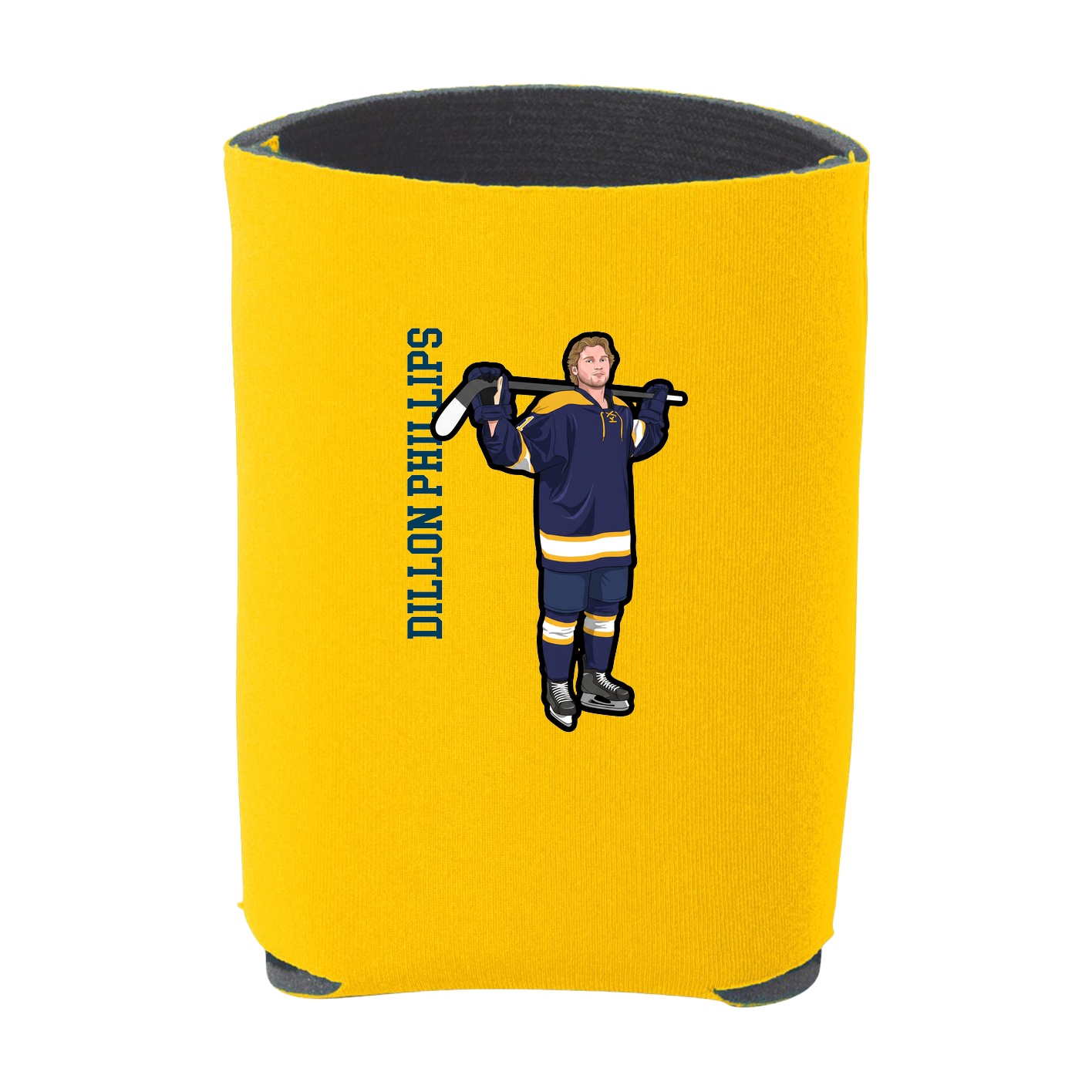 Can Holder — Name Vertical in Yellow