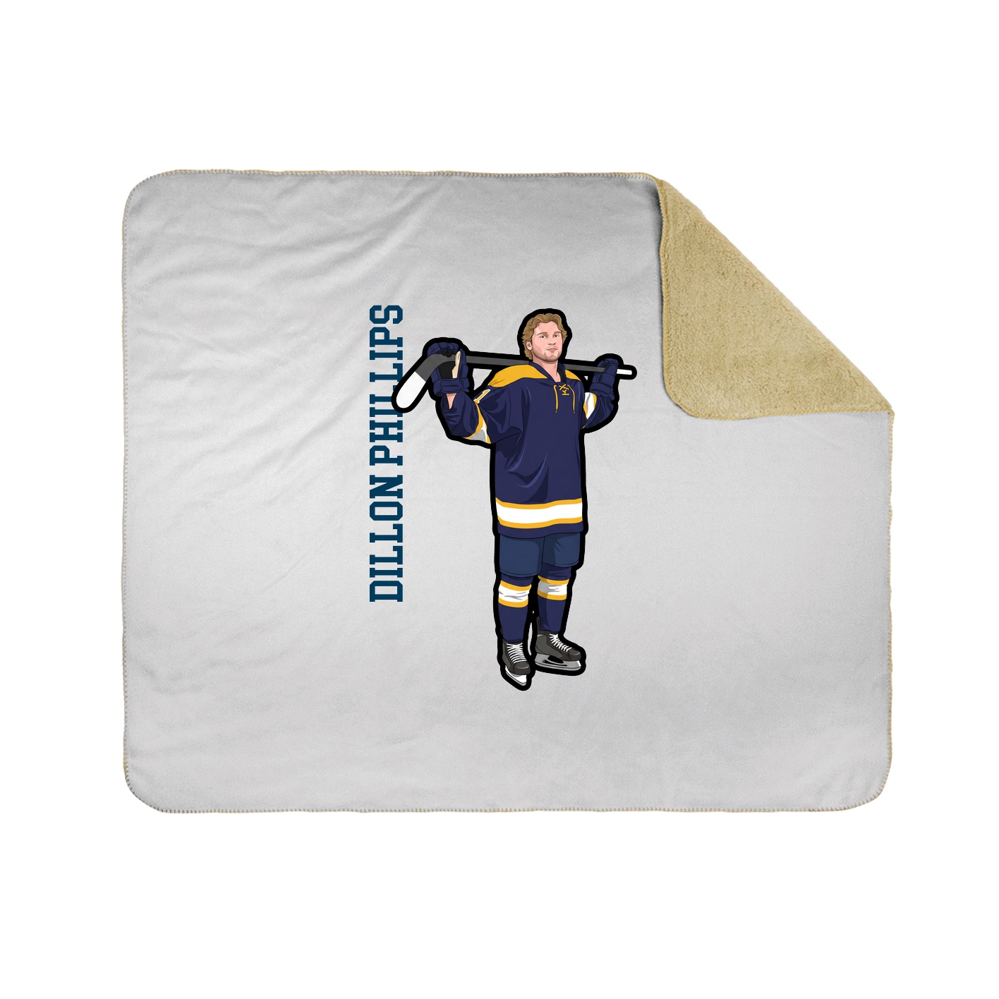 50x60 Sherpa Lined Throw Blanket