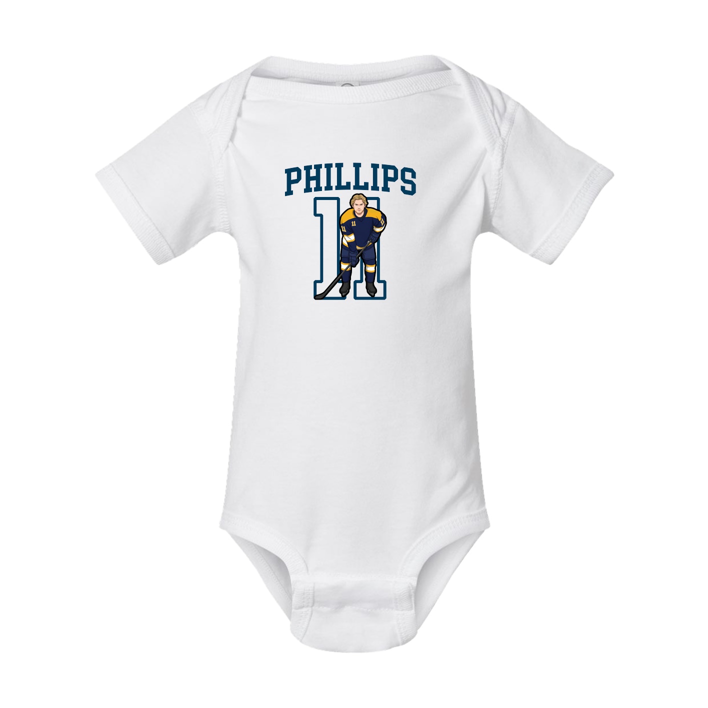 Baby Onesie — Shirsey in White