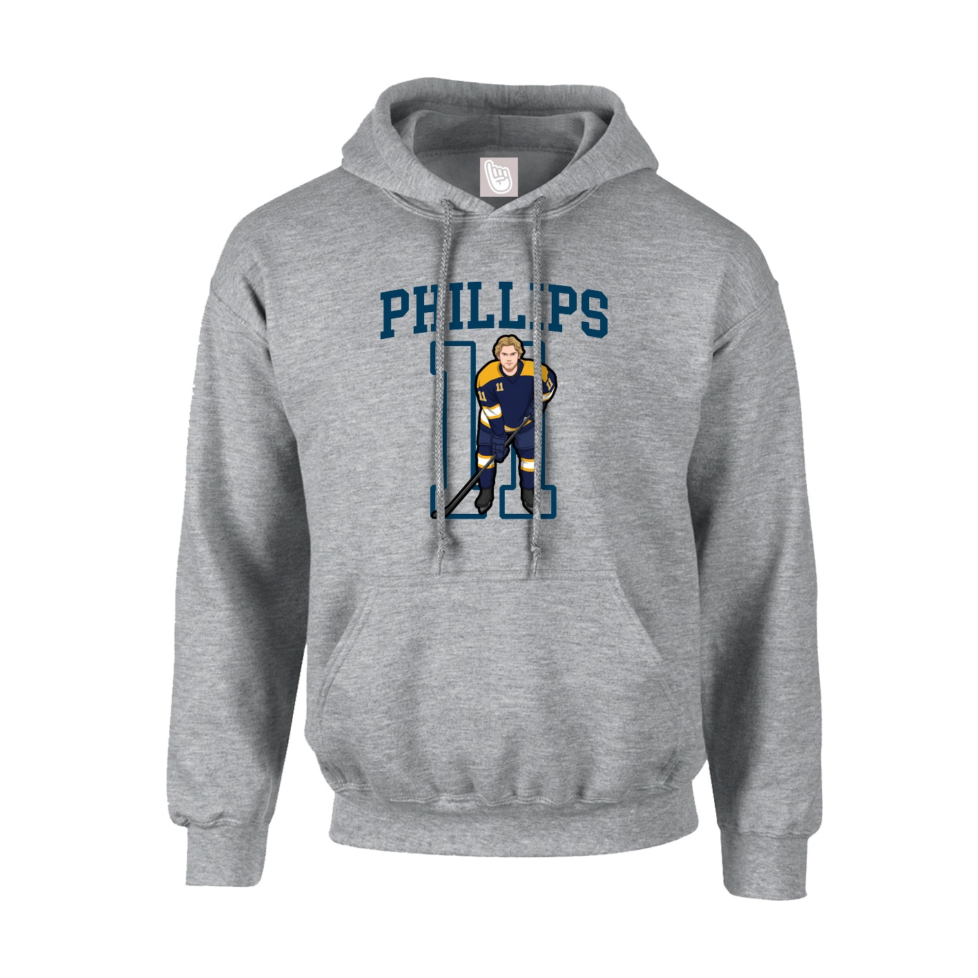 Youth Hoodie — Shirsey in Grey