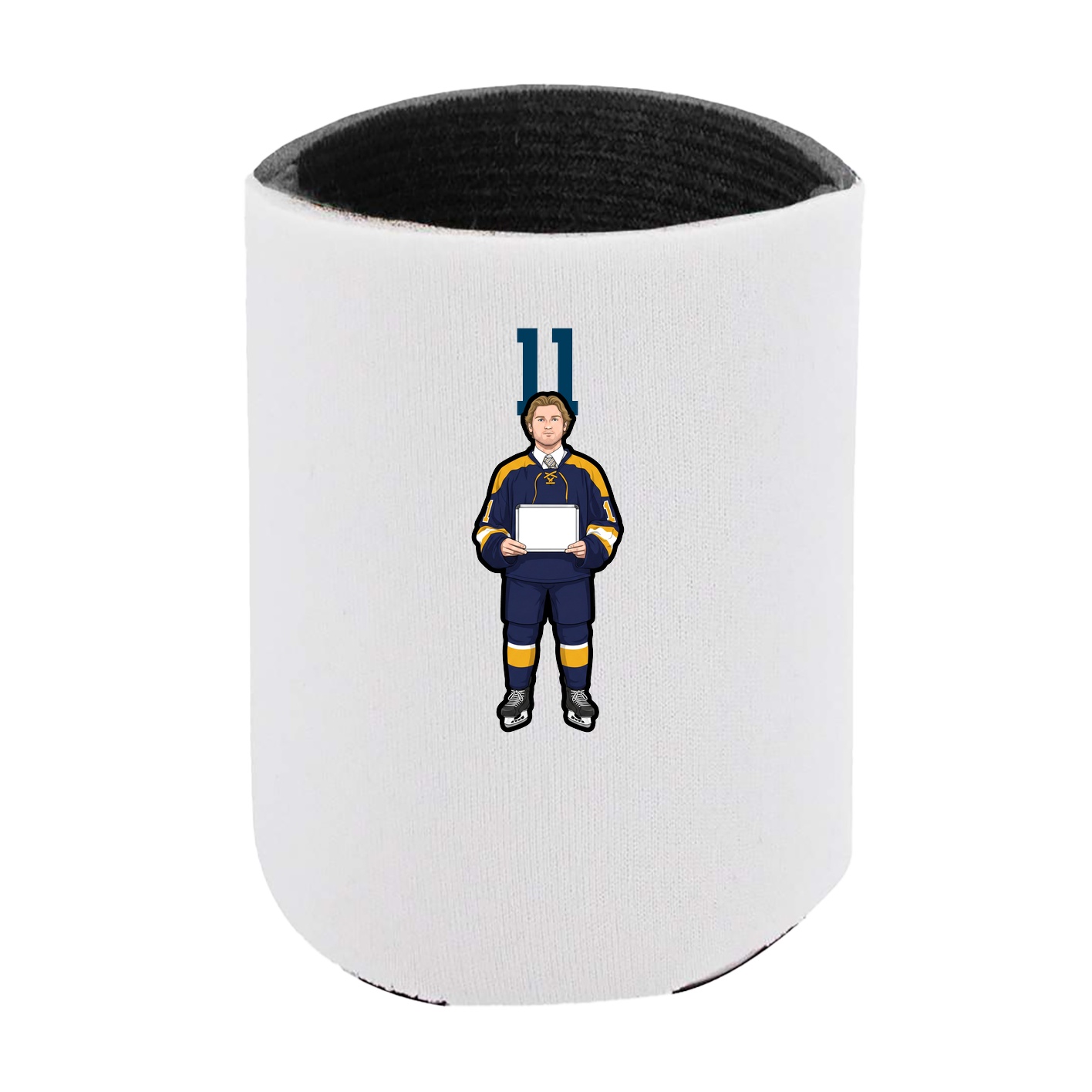 Can Holder — Number Top in White