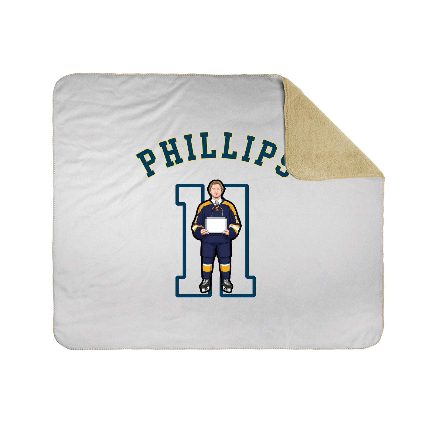 Throw Blanket — Shirsey Arch in White