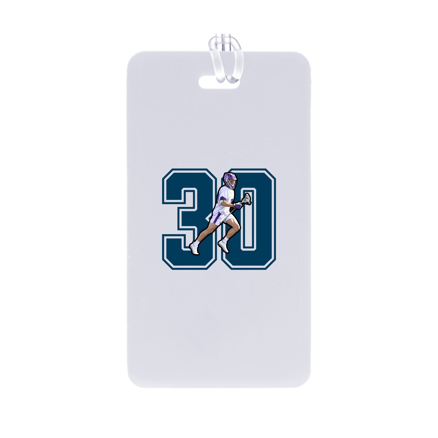 Bag Tag — Number in Classic