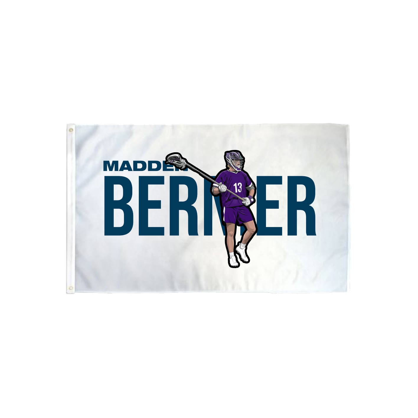 3x5 Flag — Player Name in Classic