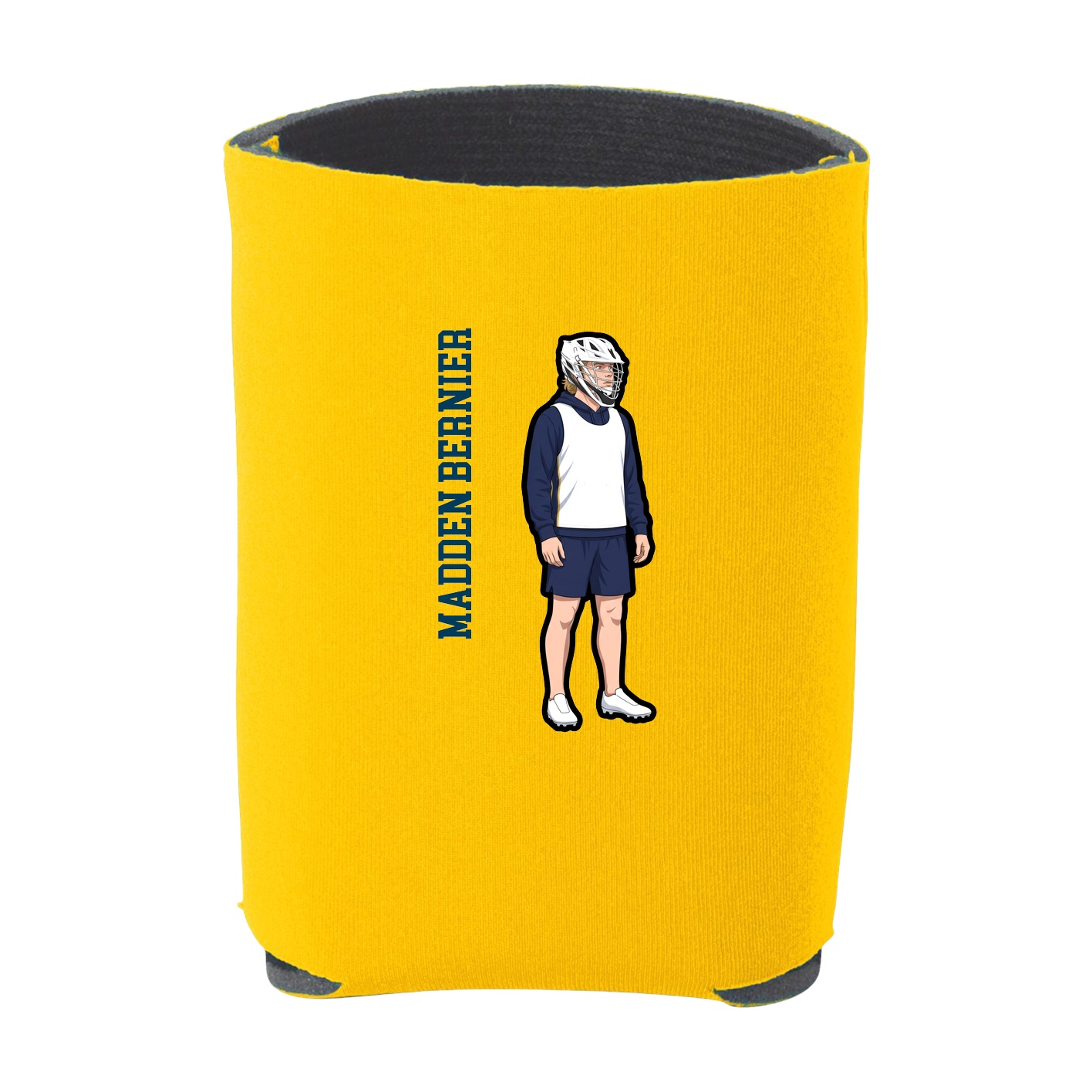 Can Holder — Name Vertical in Yellow