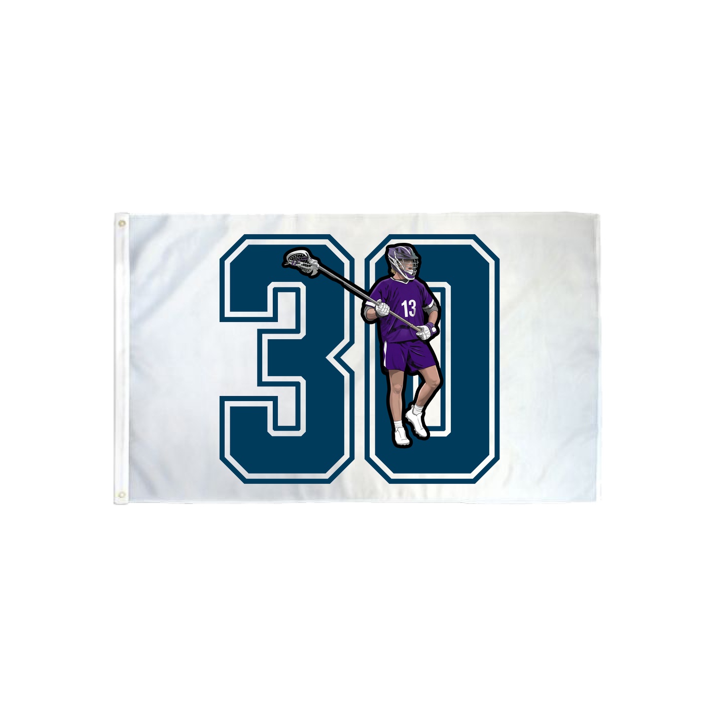 3x5 Flag — Number in Classic