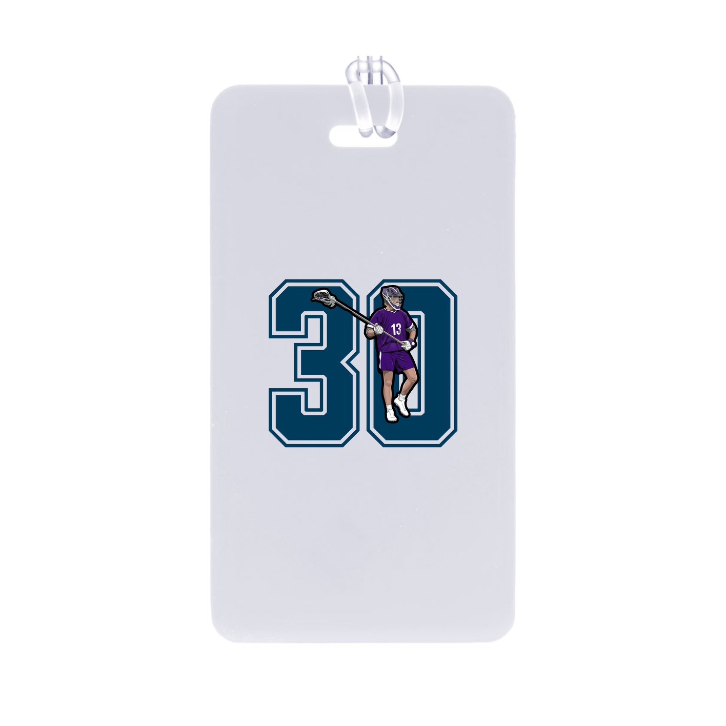 Bag Tag — Number in Classic