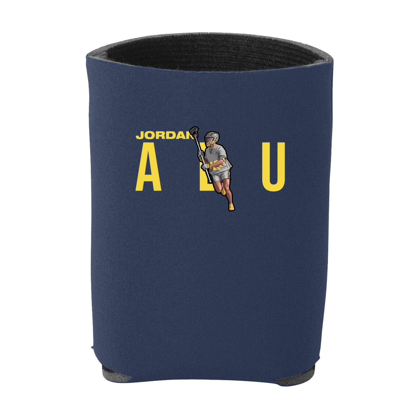 Can Holder — Player Name in Navy