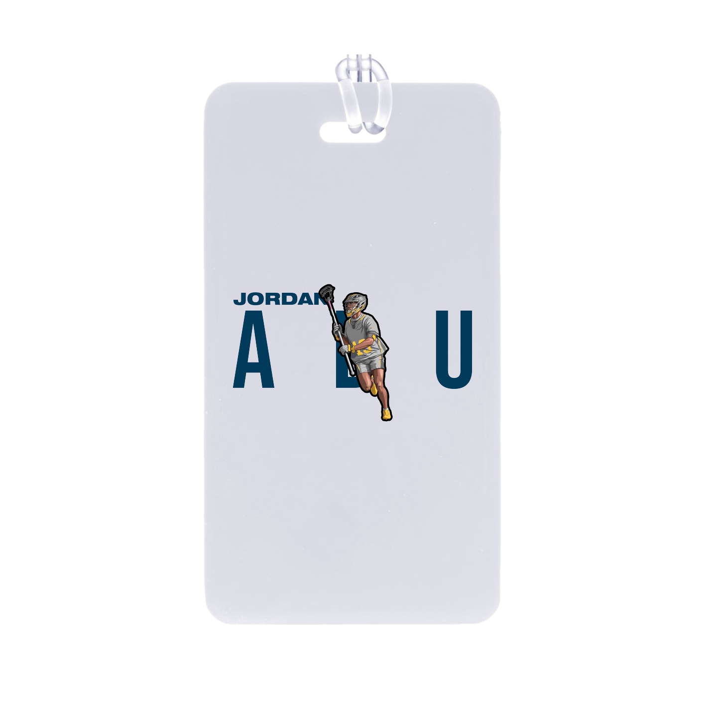 Bag Tag — Player Name in Classic