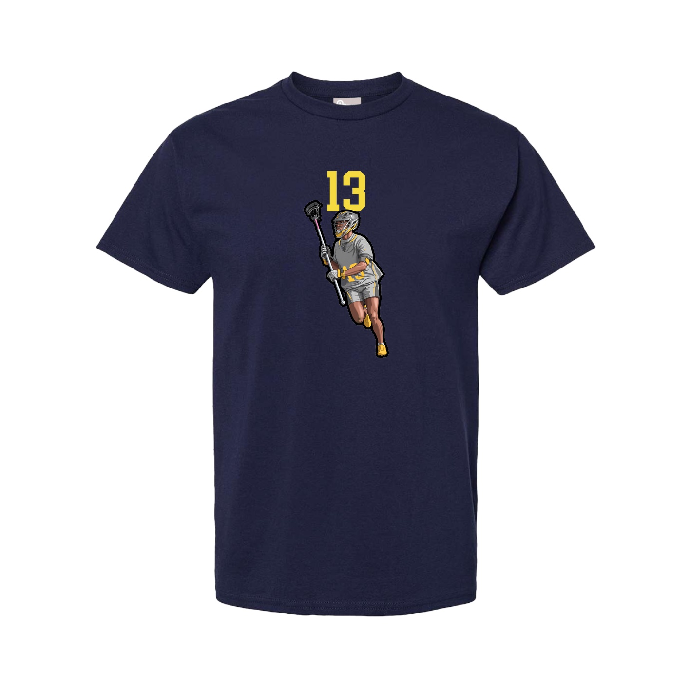 Tee — Number Top in Navy