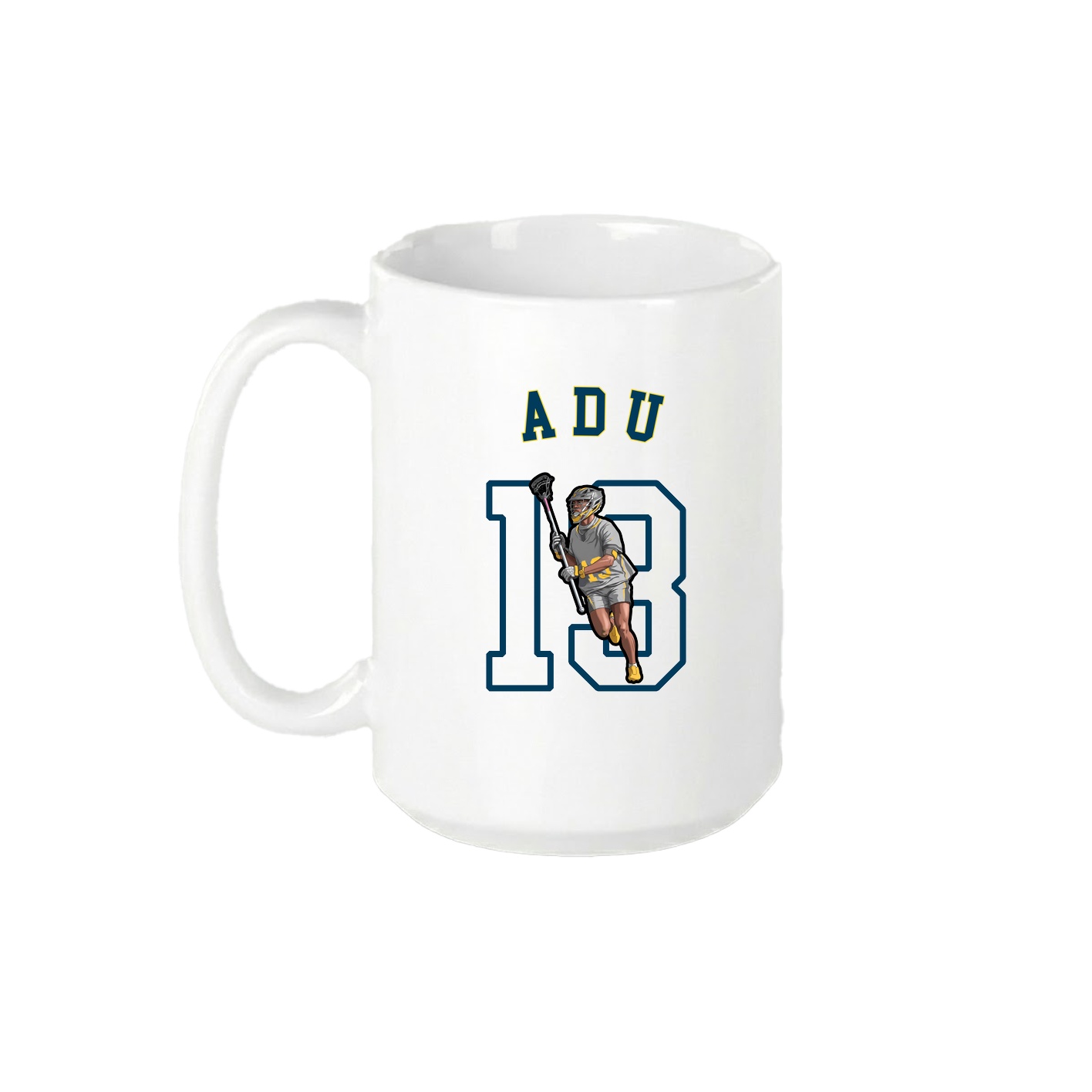 15oz Coffee Mug — Shirsey Arch in White