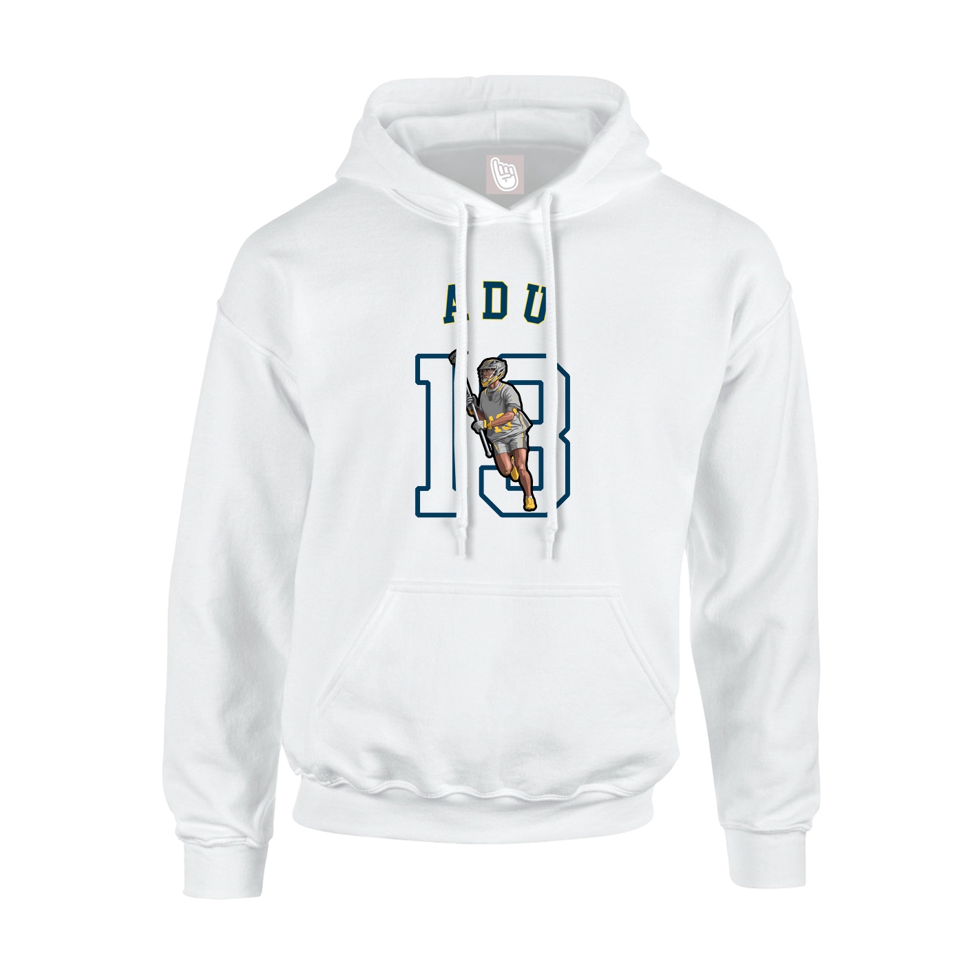 Hoodie — Shirsey Arch in White