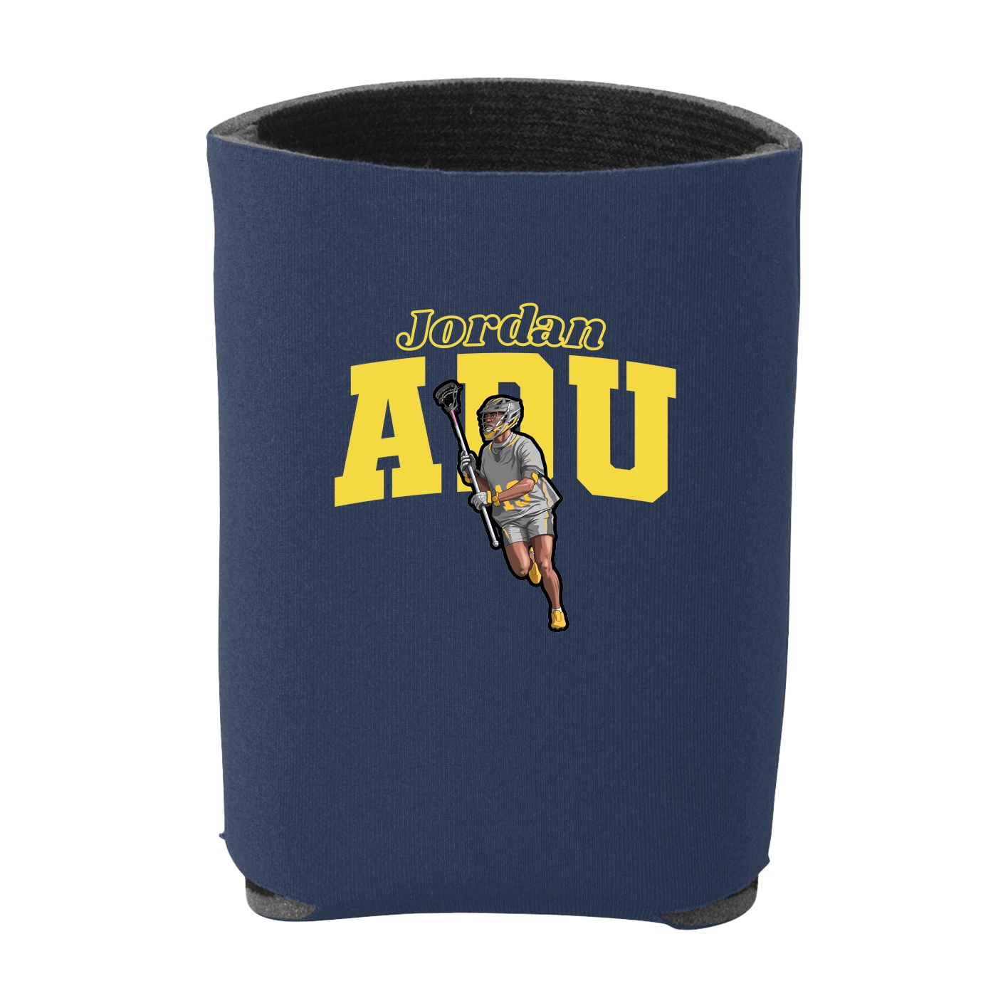Can Holder — Name Arch in Navy