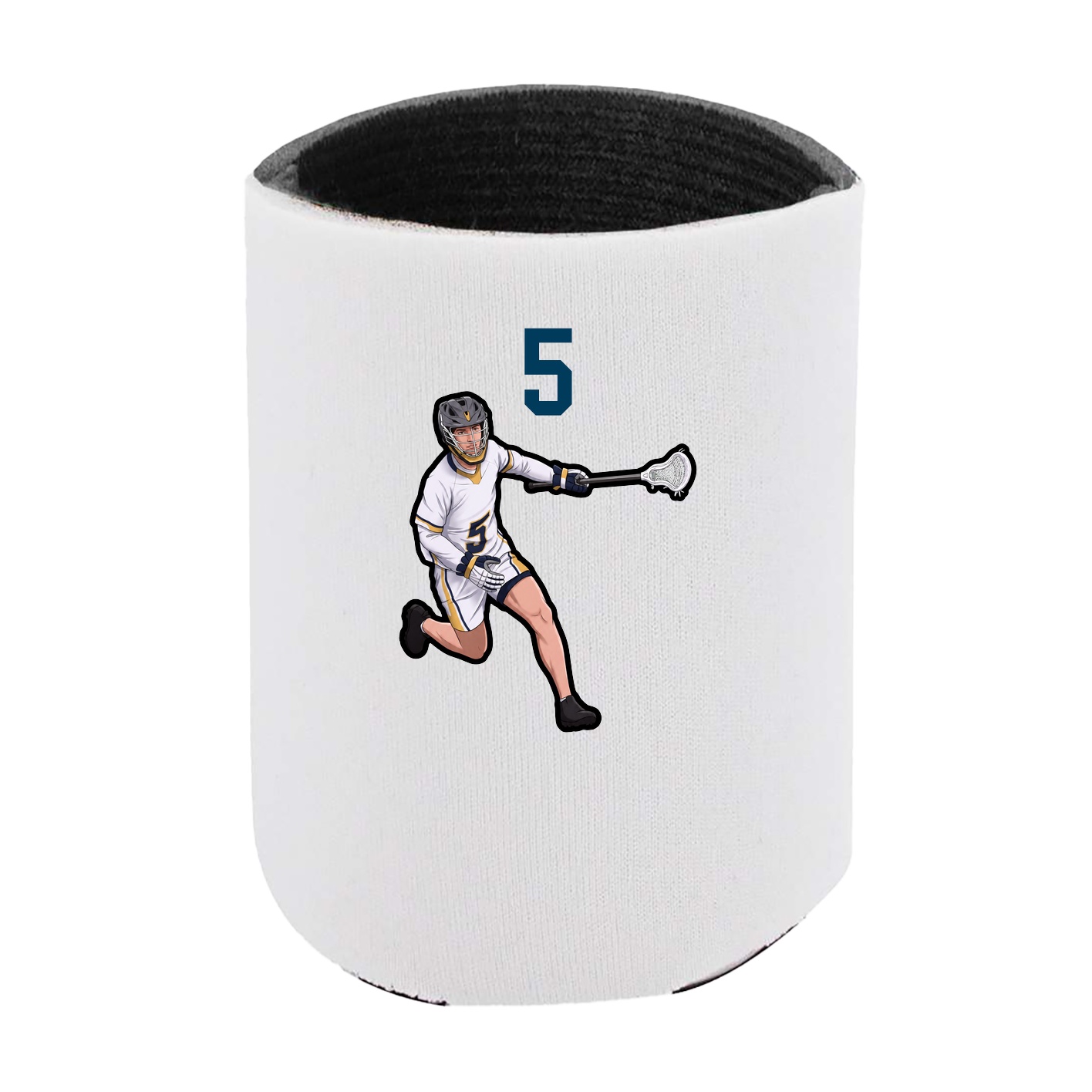 Can Holder — Number Top in White