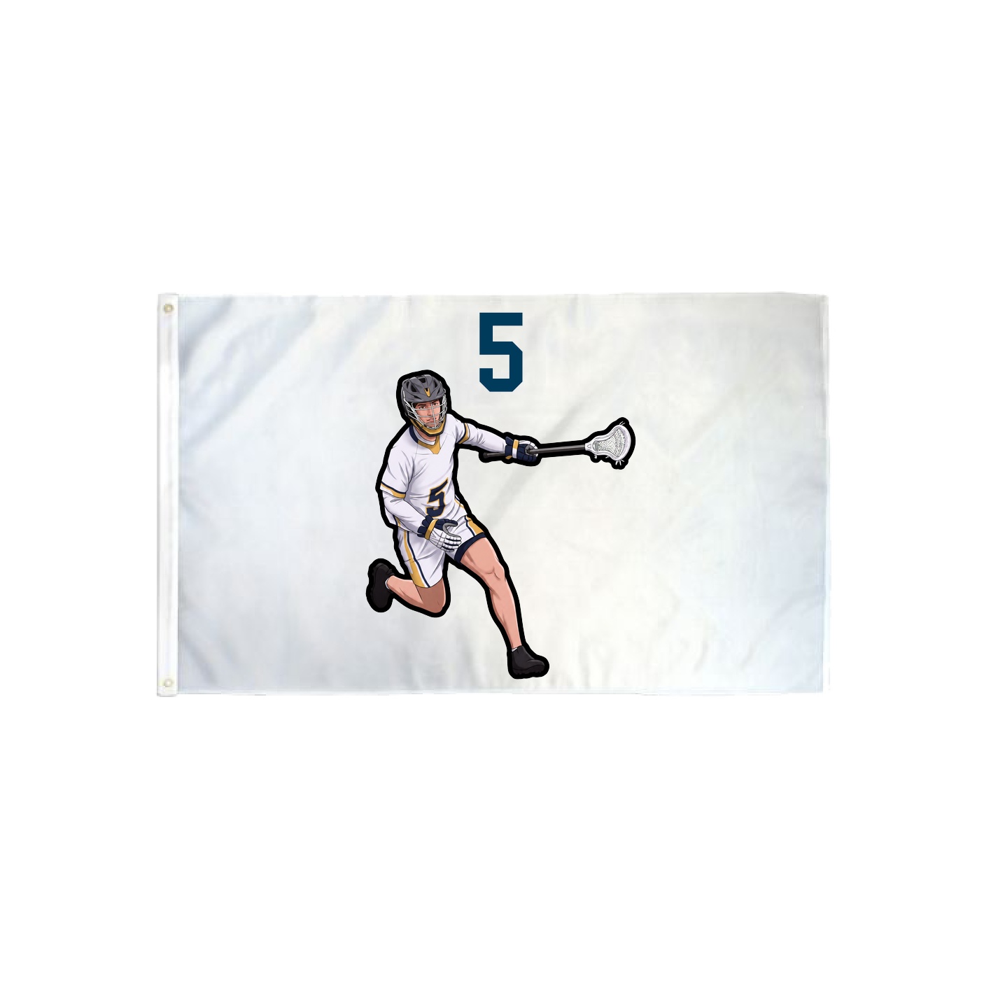 3x5 Flag — Number Top in Classic