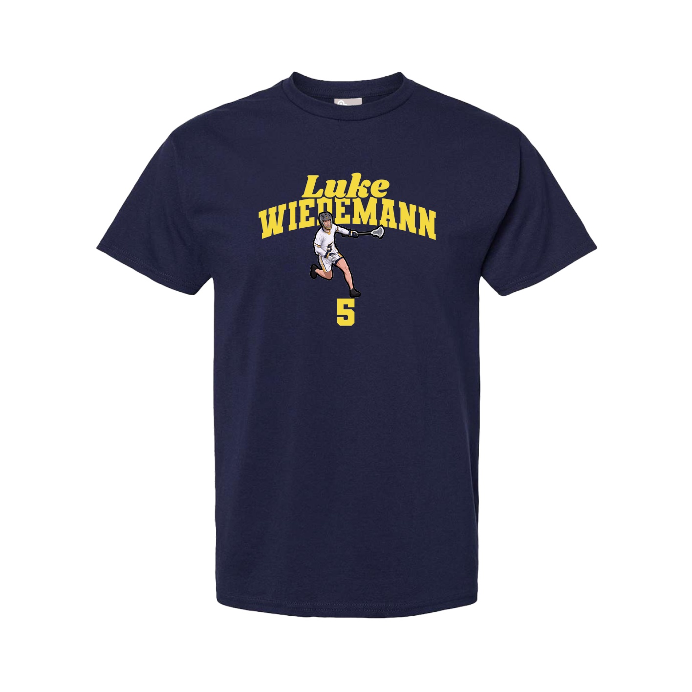Tee — Signature Arch in Navy