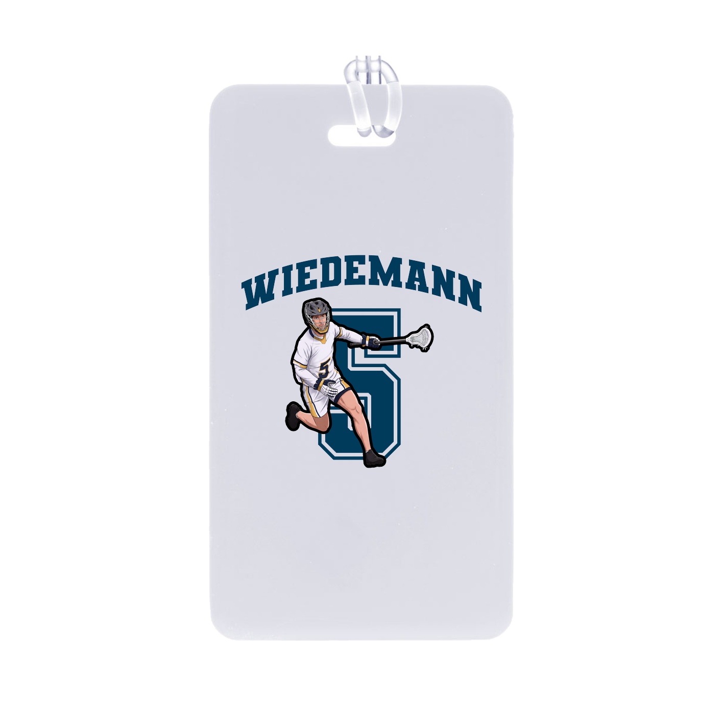 Bag Tag — Number in Classic