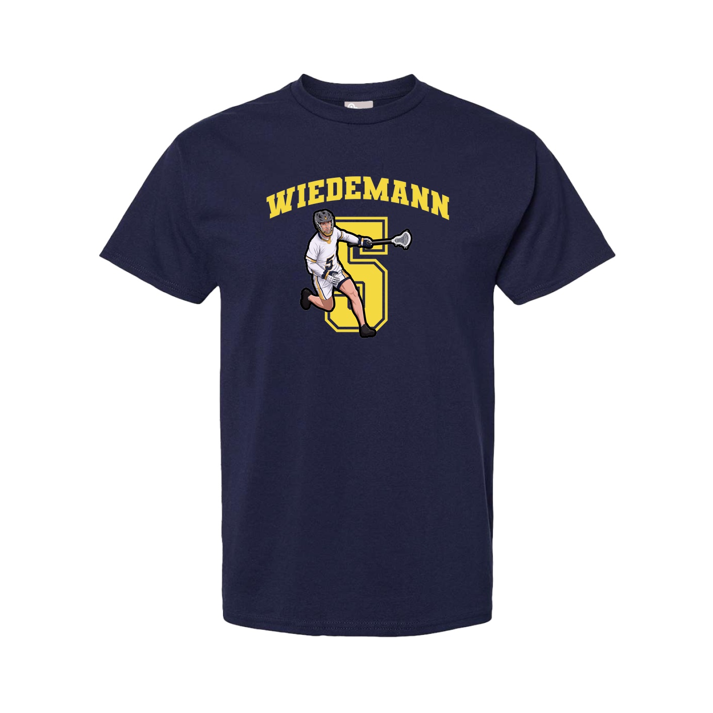 Tee — Number in Navy