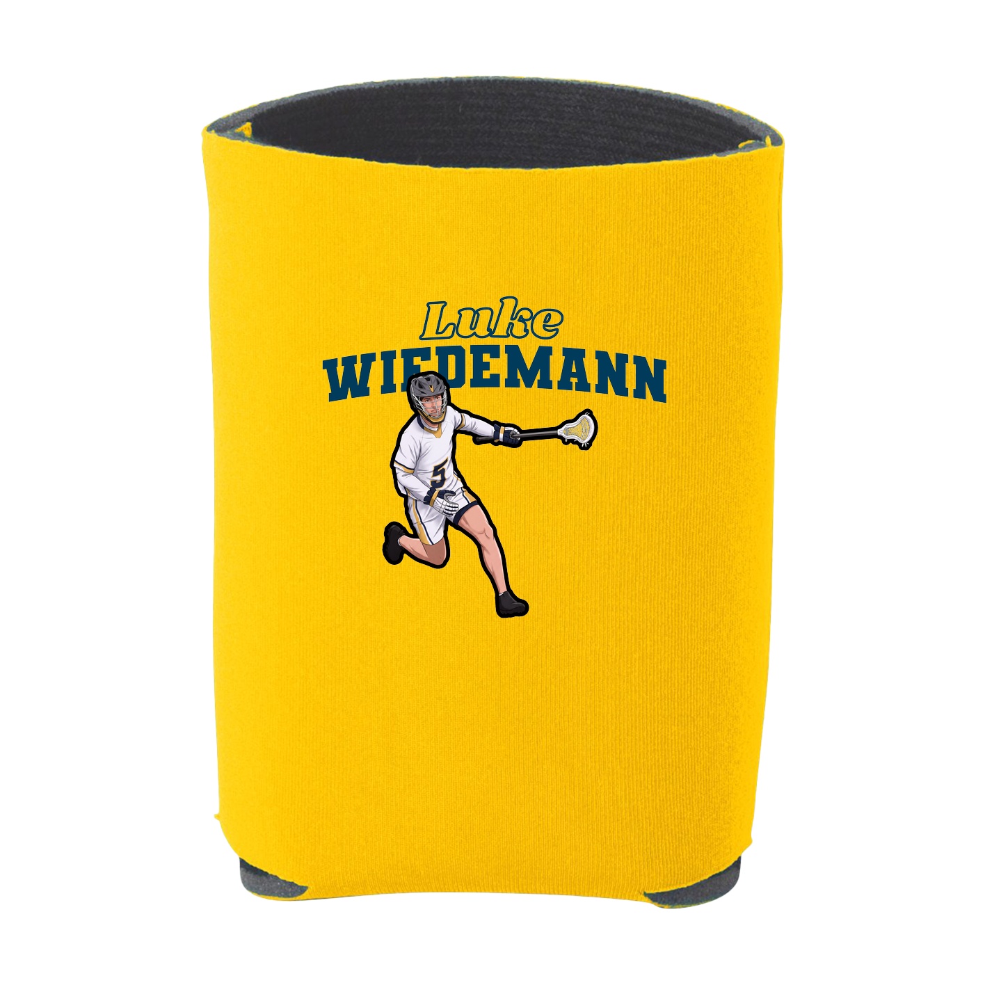 Can Holder — Name Arch in Yellow