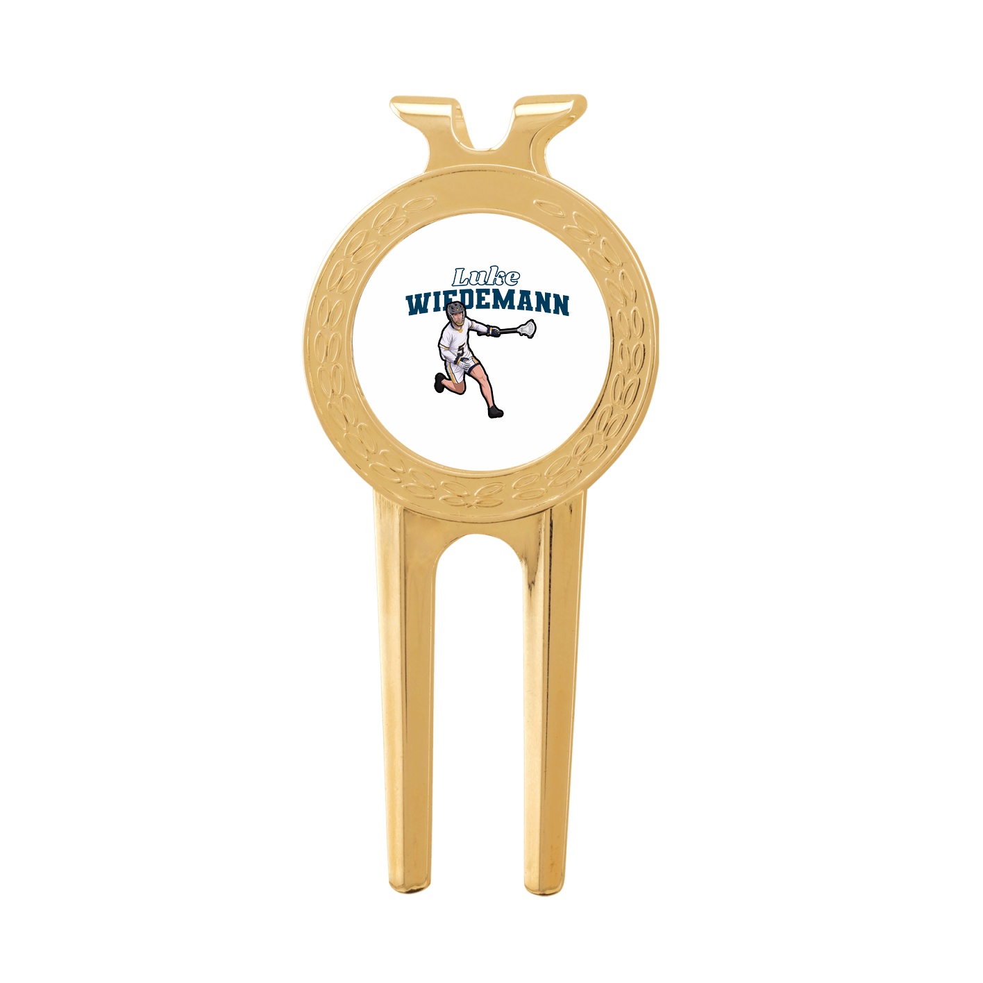 Divot Tool with Ball Marker — Name Arch in Classic