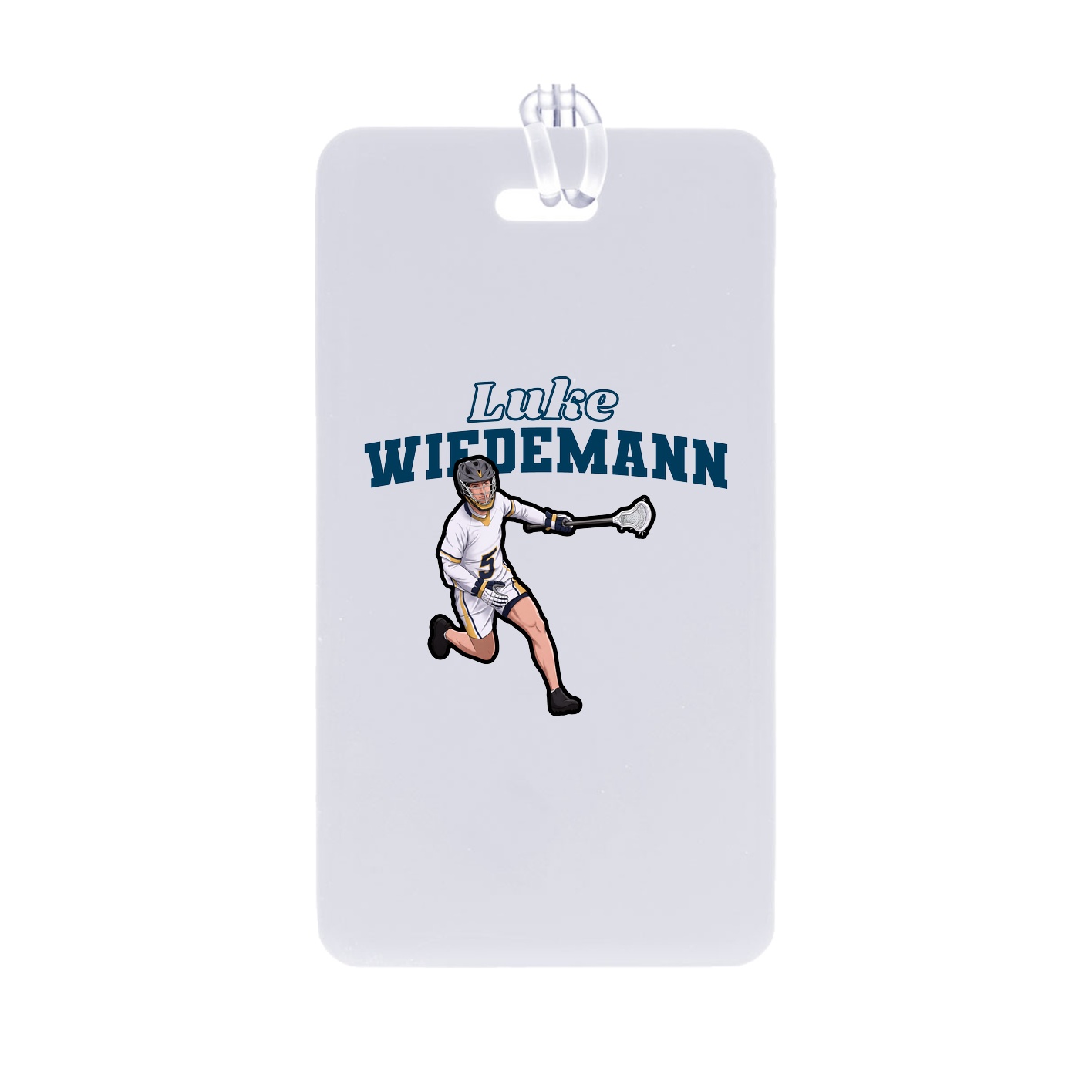 Bag Tag — Name Arch in Classic