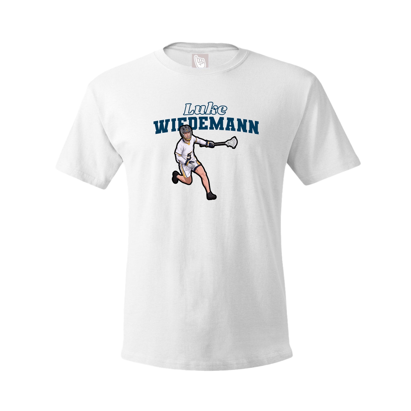 Tee — Name Arch in White