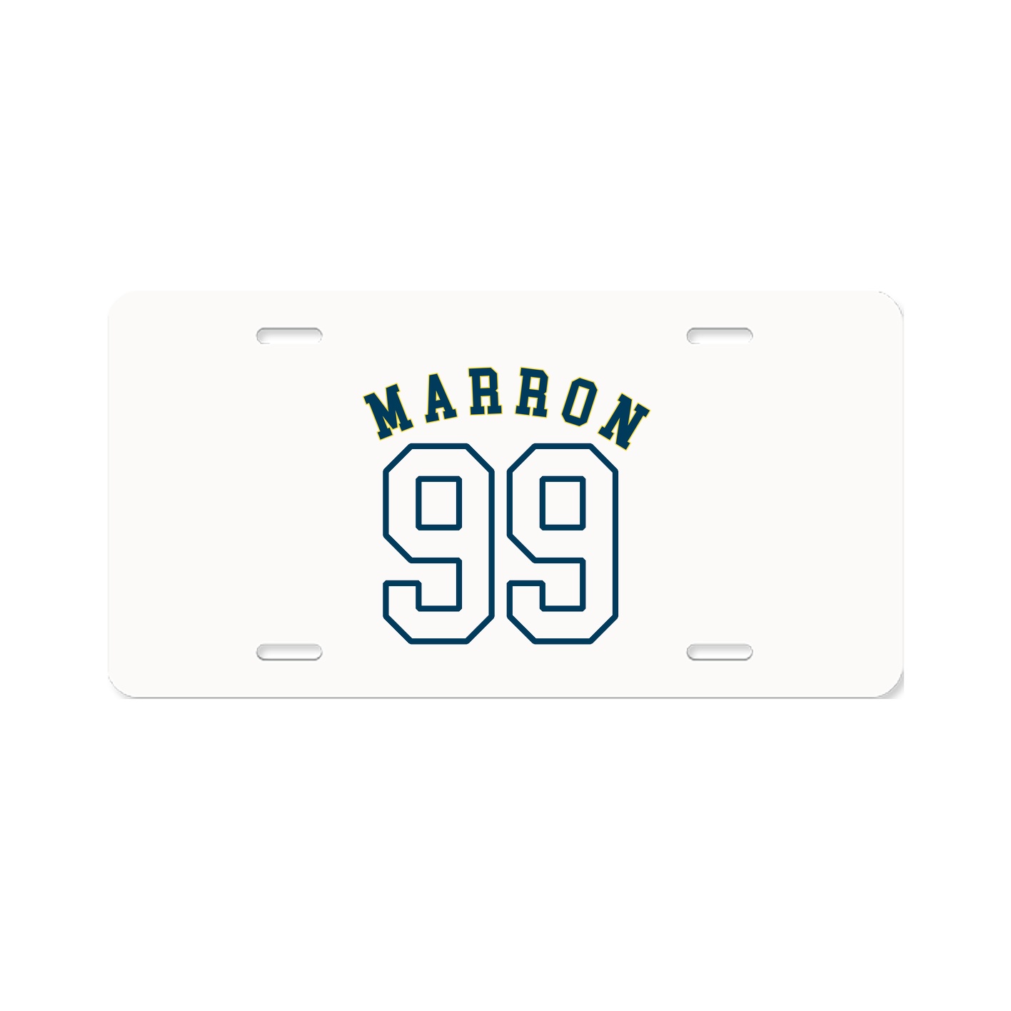 License Plate — Shirsey Arch in Classic