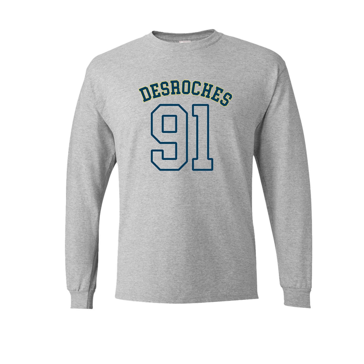 Long Sleeve Tee — Shirsey Arch in Grey