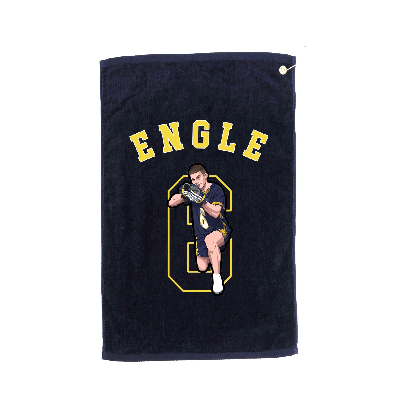Golf Towel — Shirsey Arch in Navy